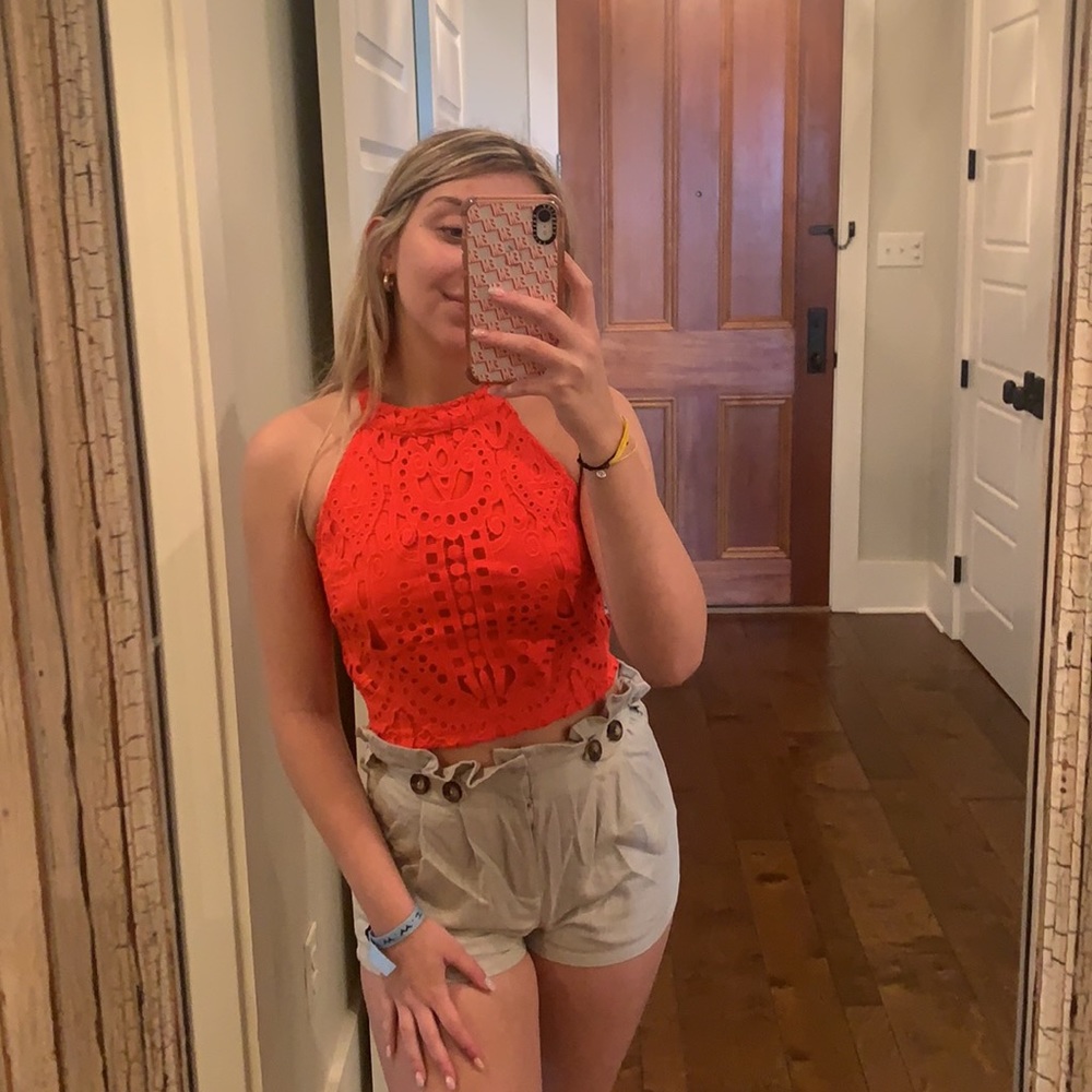 taupe shorts